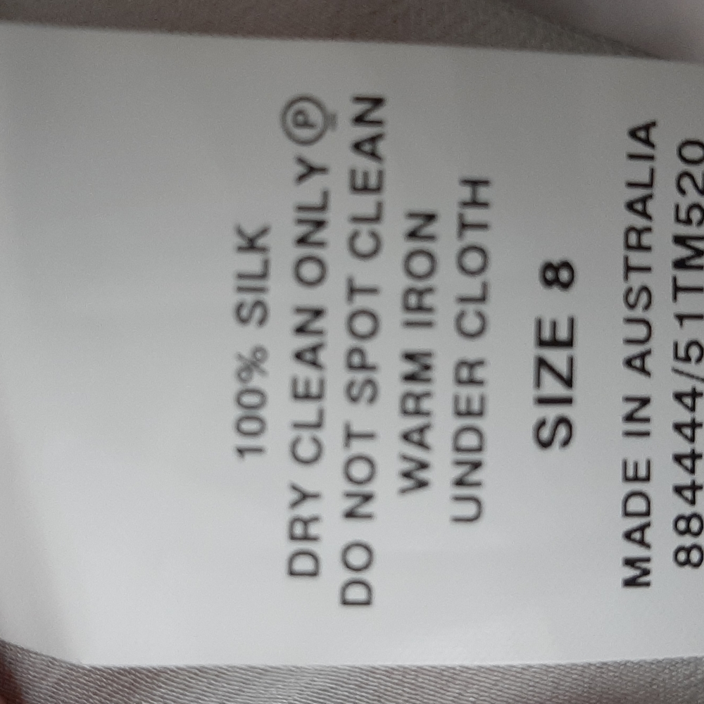 MATICEVSKI silk dress, size 8. Brand new with tags. - Picture 8 of 8